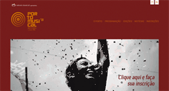 Desktop Screenshot of portomusical.com.br